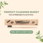 toothbrite natural whitening tooth scrub - 3 Pack Combo With FREE Bamboo Toothbrush - Image 3
