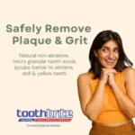 toothbrite natural whitening tooth scrub - 3 Pack Combo With FREE Bamboo Toothbrush - Image 9